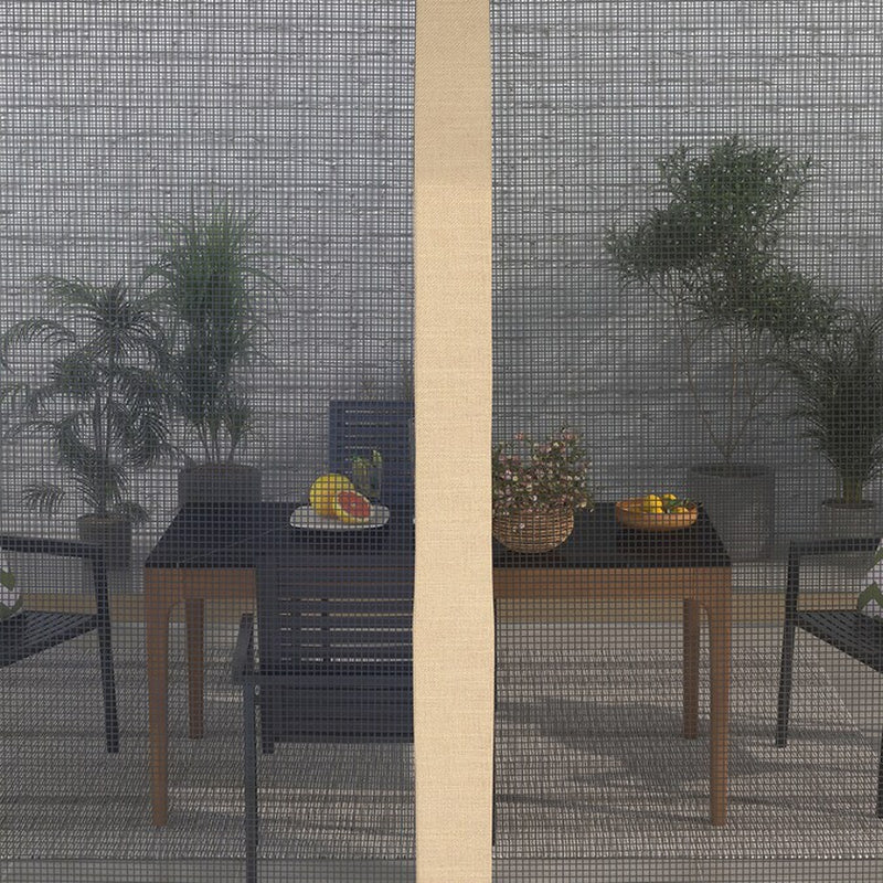 9.83-Ft X 13-Ft Outdoor Gazebo Canopy Shelter with Netting Beige Gazebo with Soft Top Roof